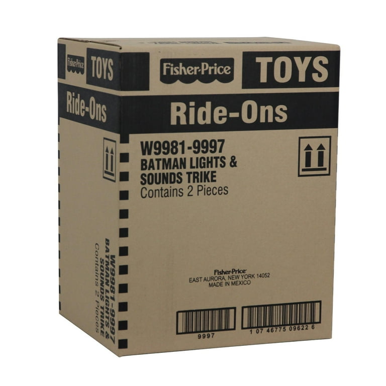 Fisher Price DC Super Friends Batman Lights Sounds Trike