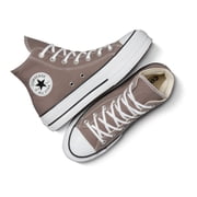Converse Chuck Taylor All Star Lift Womens Platform High-Top Sneakers Color: White Black Size: 10.5