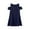 Navy, variant on Girls Dress Comfort Soft Casual Round Neck Top For Ages 3 12 For Active Play And Outdoor Kids Comfort Sundress