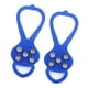 thumbnail image 4 of Crampones para hielo de invierno, tacos de tracción, pinzas, clavos de 5 dientes para caminar, botas Azul, 4 of 8