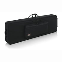 Gator Cases Lightweight Nylon Rolling Travel Case For 88 Note Keyboards   Pianos