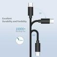 thumbnail image 4 of Mini USB to USB-C Cable 1 Meter, USB 2.0 Type C to USB Mini B 5-Pin Charging Cable Braided, Supports Charging and Synchronization, Compatible with PS3 MP3 Player, Car Camera, GPS Hero 3+, 4 of 7