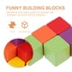 thumbnail image 2 of 1 bolsa de bloques de construcción de madera de haya de colores, preciosos bloques de construcción para educación temprana, 2 of 7