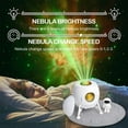 thumbnail image 4 of Astronaut Galaxy Star Projector Night Light, Space Man Lander Astronaut Buddy Starry Nebula Ceiling Projector Sky LED Starlight Lamp, 4 of 7