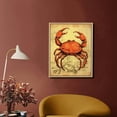 thumbnail image 2 of Nawypu Steam Punk Art Crab Painting Poster Canvas Wall Art Prints for Wall Decor Room Decor Bedroom Decor Gifts Posters Frame-style, 2 of 4