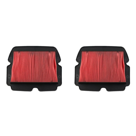 2X Motorcycle Air Filter Cleaner for 1800 GOLDWING GL1800 2001-2017 F6B 2013-2016