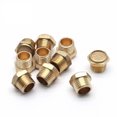 thumbnail image 5 of 10pcs Brass Sintered Bronze Breather Vent Flat Pneumatic Muffler Filter 1/8" NPT, 5 of 6