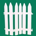 thumbnail image 6 of White Decorative Fence Christmas Scenery Fence Can be assembled freely PVC material, 6 of 10
