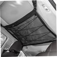 thumbnail image 4 of LABELEPH Auto Mesh Organizer Pocket Black Double Layer for Outdoor Camping 1Set, 4 of 8