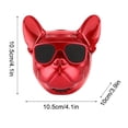 thumbnail image 3 of Rechargeable Bluetooth True Wireless Stereo Portable Dog Speaker: Red, 3 of 7
