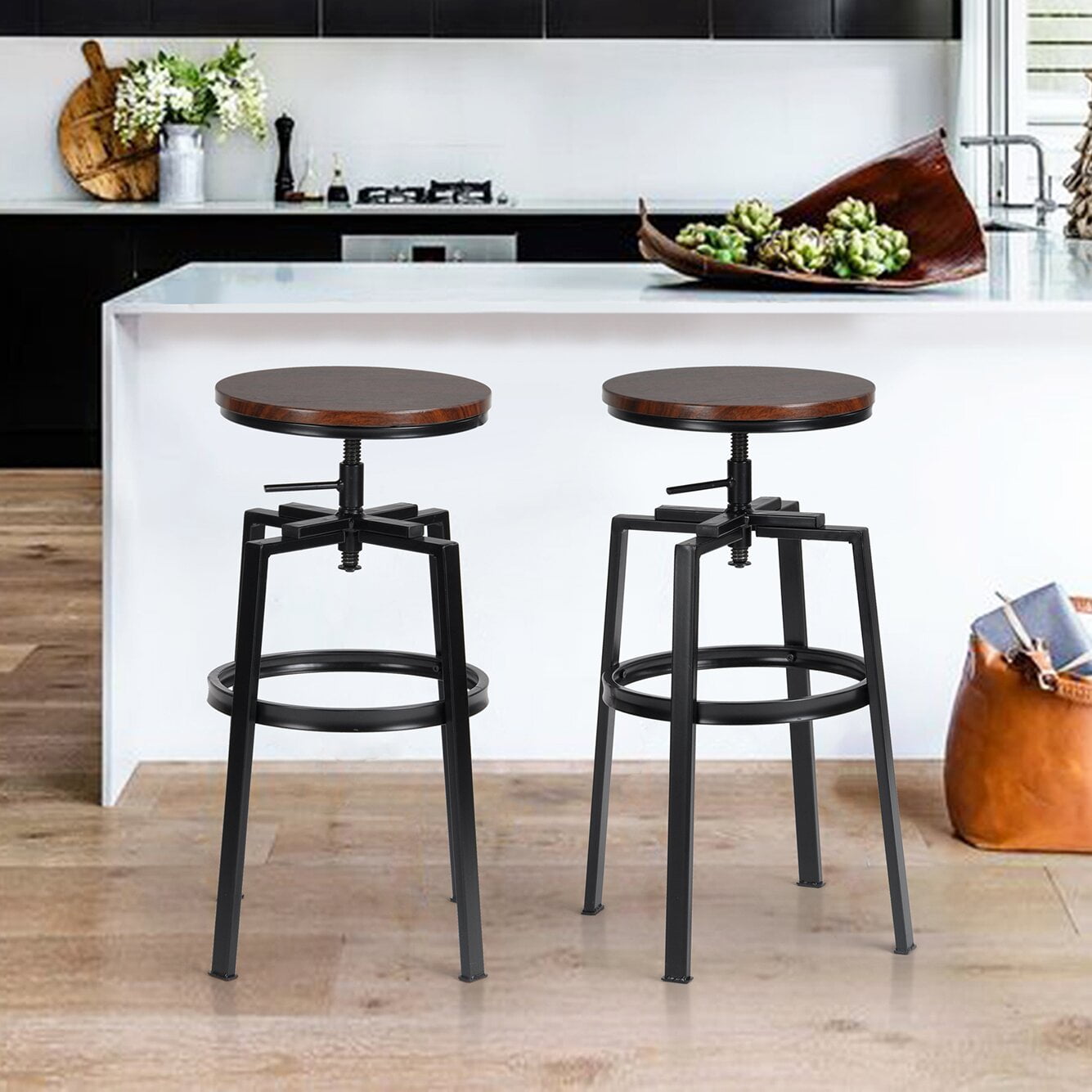 Tadcaster swivel adjustable 2024 height bar stool
