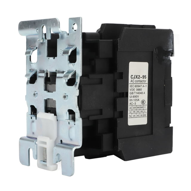Contactor de voltaje de fase, contactor de CA de 95 A, contactor de voltaje plateado A, contactor de CA de fase, valor inmejorable