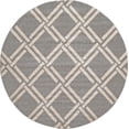 thumbnail image 3 of Unique Loom Trellis Collection Area Rug (8' Round Gray/Beige), 3 of 7