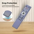 thumbnail image 2 of Silicone Remote Case Protective Cover Sleeve for Hisense ERF6A80 ERF6G80H ERF6F80H for Hisense Class A7 U8 Series 4K for Google TV Remote Anti-Slip Soft Skin Protector with Lanyard, 2 of 8