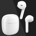 thumbnail image 2 of yobola Wireless Earbuds, Bluetooh Earbuds, Deep Bass Light Weight Mini Wireless Headphones for Running/Fitness, 25Hrs Playtime, Built-in Microphone, Touch Control, IPX5 Waterproof, 2 of 5
