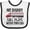 White and Black, variant on Inktastic Daddy Still Plays with Trucks Boys Baby Bib