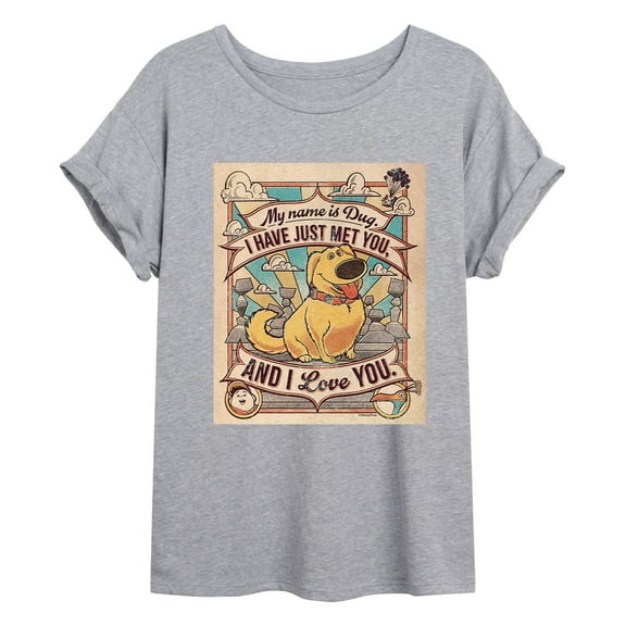 Up - My Name Is Dug - Women's Oversized T-Shirt