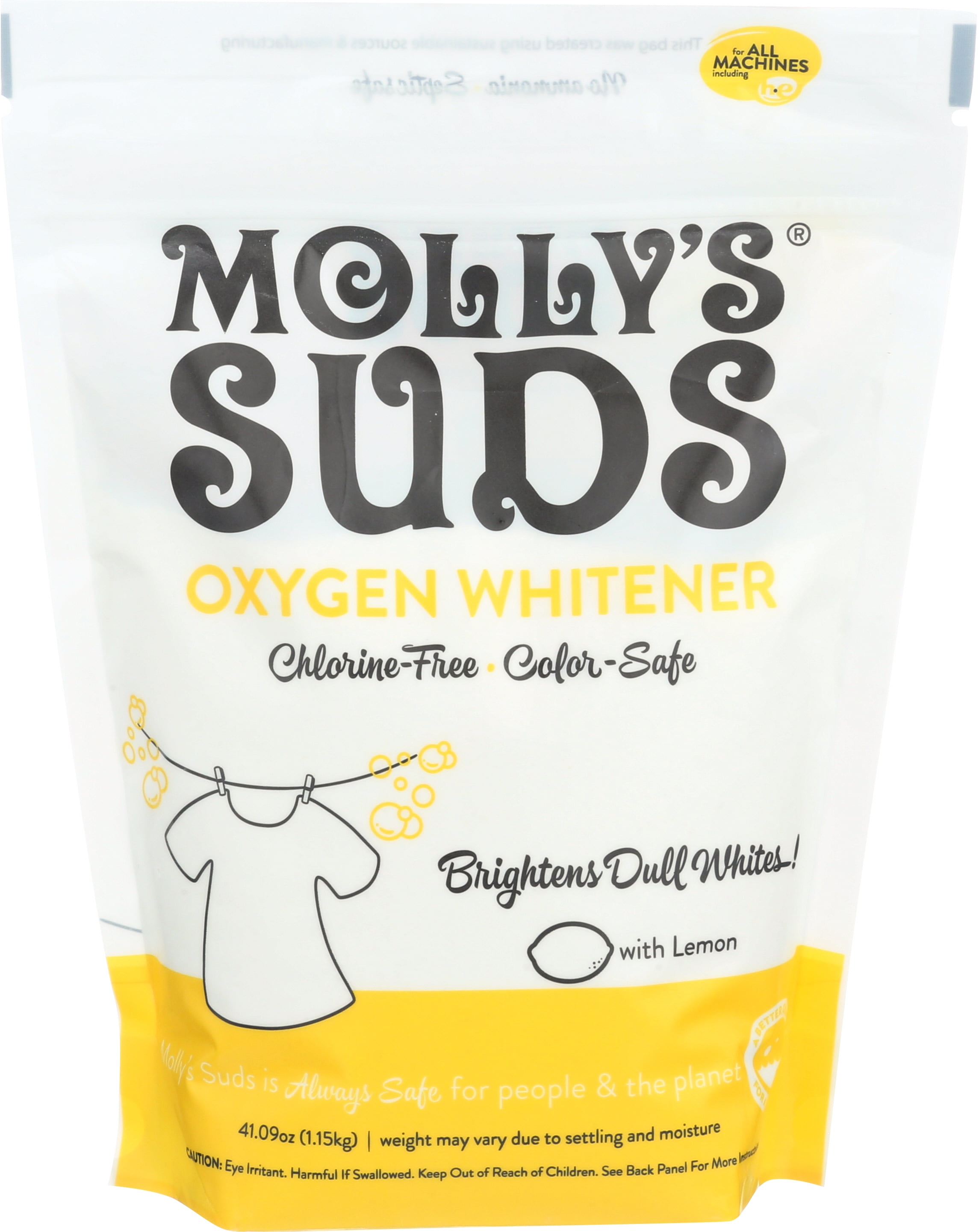 Molly's Suds Oxygen Whitener Powder, 40.58 Ounce