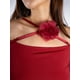 thumbnail image 5 of Jess por Meiko Vestido de Mujer de Manga Larga Off Shoulder con Adorno de Flores Bodycon Maxi Vestido XL Burdeos, 5 of 7