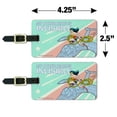 thumbnail image 6 of Wonder Woman My Other Ride is Invisible Luggage ID Tags Suitcase Carry-On Cards - Set of 2, 6 of 6