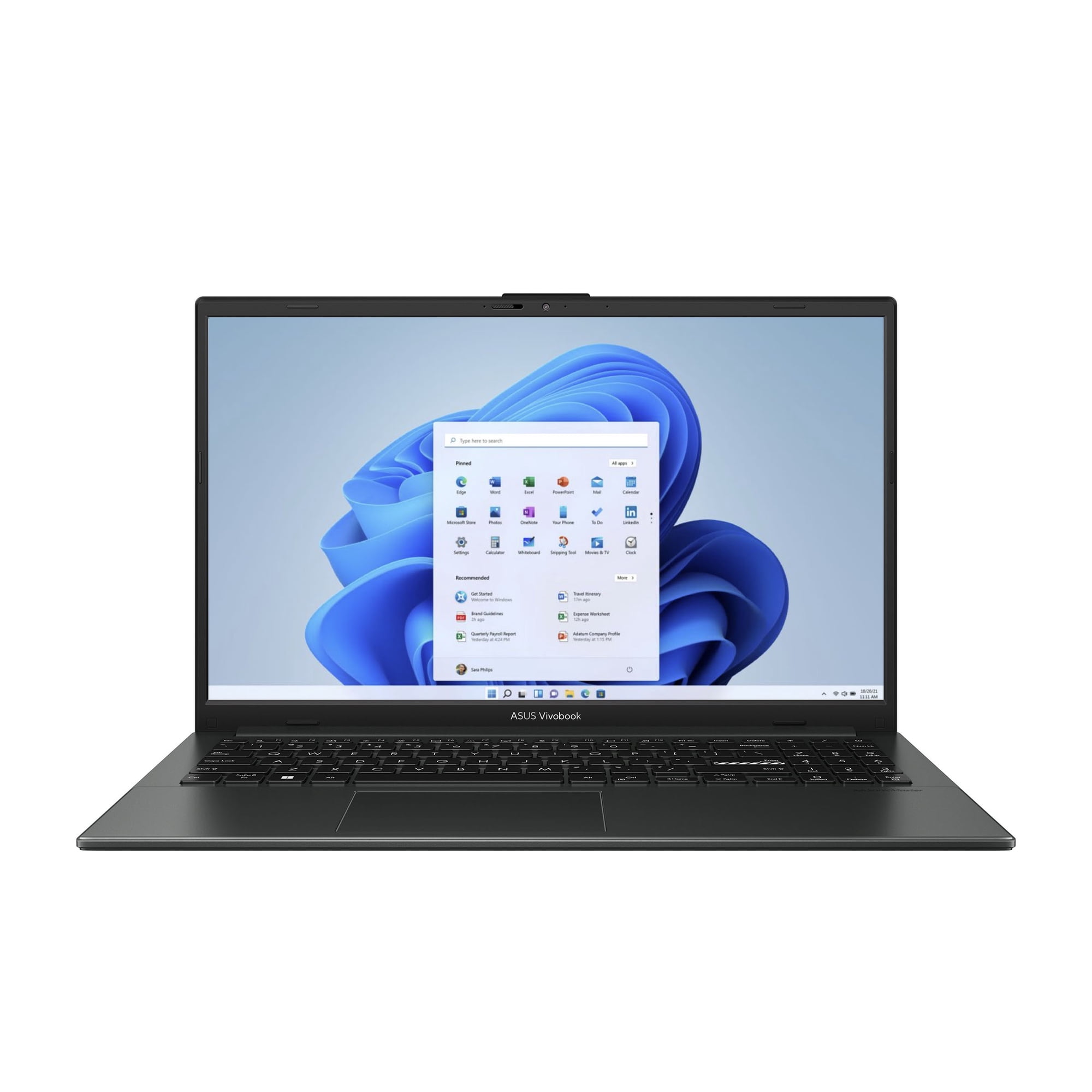 ASUS Vivobook Go 15 Laptop - 15.6” FHD 16:9 Display - Intel Processor N50 4 GB RAM 128 GB SSD Windows 11 Home Mixed Black