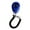 Blue, variant on Dog Training Clicker with Wrist Strap, Durable Lightweight, Easy to Use, Pet Training Clicker for Cats Puppy Birds Horses for Behavioral Training
