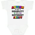 thumbnail image 3 of Inktastic Autism is not a Disability it's a Different Ability Boys or Girls Baby Bodysuit, 3 of 5