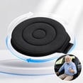 thumbnail image 4 of 360° Rotating Seat Cushion for Car, 15.7" Swivel Car Seat for Elderly Support, Non Slip Swivel Seat Cushion with Memory Foam for Car, Office, Home (Black), 4 of 7