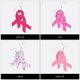 thumbnail image 4 of EeaseMX 4 pares de pendientes colgantes elegantes de cuero para mujer con concienciación sobre el cáncer de mama., 4 of 8