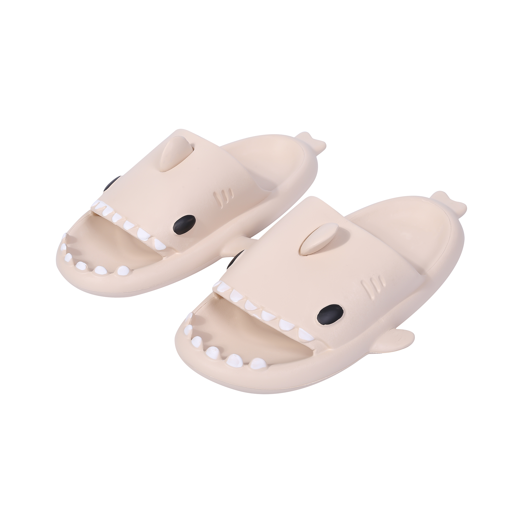 Sharllen Shark Slides Sandals For Women & Men - Cute Cartoon Anti-Slip Open Toe Slippers, Lightweight Summer Shoes - View #3