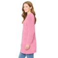 thumbnail image 3 of Woman Within Plus Size Crewneck Chenille Sweater, 3 of 6