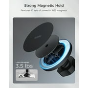 iOttie iTap 3 MagSafe Compatible Dashboard & Windshield Mount with Magnetic Ring Adapter
