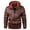 Burgundy, variant on SWSMCLT Men's Faux Leather Jacket Vintage Fall Spring Full Zip Slim Fit PU Outerwear Hooded Thermal with Collar Varsity Motorcycle Riding Pocket Bomber Jacket & Coat Grey Medium