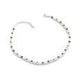 thumbnail image 2 of Pulsera artesanal de Plata Ley 925 Otras Manos con Ojos Multicolor de Zirconia 20 cm, 2 of 6