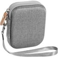 thumbnail image 2 of Étui de Protection et de Rangement pour Voyage pour Étui Airpods, Design en Vedette, Pochettes en Maille pour Étui Airpods, Chargeur Mural et Câble, (Or Rose) Gris, 2 of 5