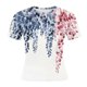 thumbnail image 4 of Xuyuer All-Match Fashion Floral Print Short Sleeve T-Shirt Women's Casual Charming Flower Pattern Tee With Round Neck Graphic Tees Women Tops, 4 of 7