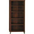 thumbnail image 3 of Bush Furniture Somerset 5 Shelf Tall Bookcase in Hansen Cherry Finish, 3 of 4