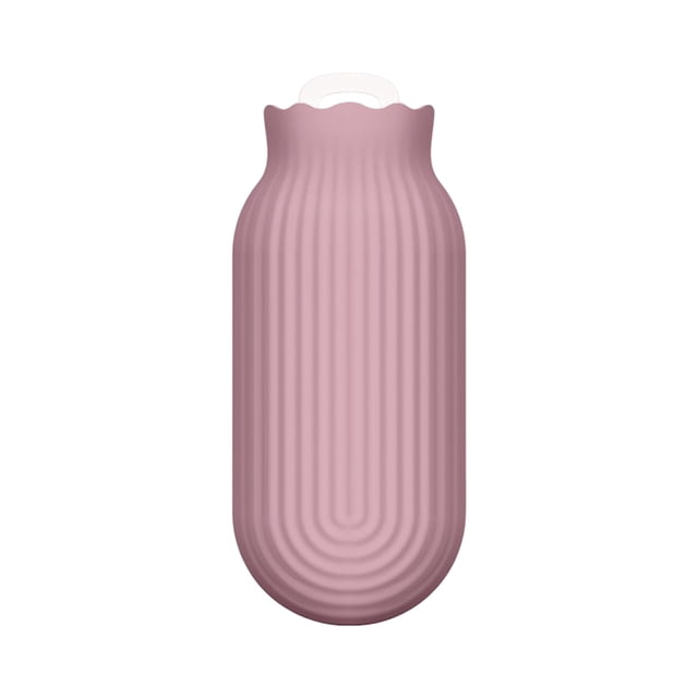 Toystoory Botella de agua caliente a prueba de frío cómoda bolsa calentadora de manos Anti-escaldado relleno de agua pies bolsa caliente oficina niños Suministros térmicos Púrpura L Toystoory HA071756-01