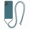 thumbnail image 1 of For Samsung Galaxy A23 4g/a23 5g (global Version) Case Rubberized Phone Cover With Long Lanyard, 1 of 5