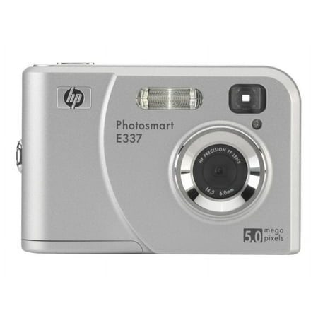 HP Photosmart E337 - Digital camera - compact - 5.0 MP