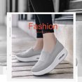 thumbnail image 2 of Zapatos Para Correr Mocasines informales para mujer, zapatillas informales transpirables para deportes al aire libre (37 gris) Ndcxsfigh Para Estrenar, 2 of 8