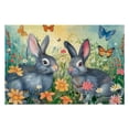thumbnail image 5 of JRXY Rabbits Flowers Butterflies Wooden Jigsaw Puzzle Challenging Difficult Wood Puzzles for Adults Gift for Family Friends 1000 PCS, 5 of 6
