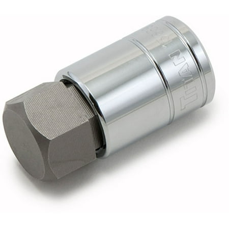 

Titan Tools 15670 Hex Bit Socket 1/2 Drive 1 Chrome