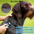 thumbnail image 2 of Dog and Cat Brush, Undercoat Grooming Comb, Undercoat Rake for Long-Haired Pets Removes Knots, Mats and Tangled HairDog and Cat Brush, Undercoat Grooming Comb, Undercoat Rake for Long-Haired Pets Remo, 2 of 5