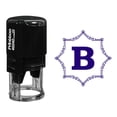 thumbnail image 1 of Printtoo R-40 Octagon Celtic Swirl Frame Alphabet B Monogram Self Inking Rubber Stamp Office Stationary, 1 of 3