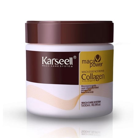 Karseell Hair Repair Mask-Deep Conditioning Intensive Hair Treatment MACA Collagen for Dry Damaged Hair (16.9 fl oz)