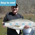thumbnail image 2 of 2 unidades de regla de pesca de 47 pulgadas, cinta métrica para pesca, herramienta para barco, impermeable, portátil, enrollable y plegable con tabla de tope., 2 of 5