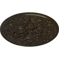 thumbnail image 3 of 31 1/4"OD x 2 1/4"P Baile Ceiling Medallion (Fits Canopies up to 6"), Hand-Painted Stone Hearth Crackle, 3 of 6