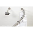thumbnail image 1 of Bath Bliss 5891-SAT Curved Shower Rod, Satin Nickel, 1 of 4