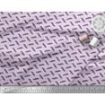 thumbnail image 2 of Soimoi Purple Cotton Duck Fabric Dot & Bat Animal Print Fabric by Yard 42 Inch Wide, 2 of 3